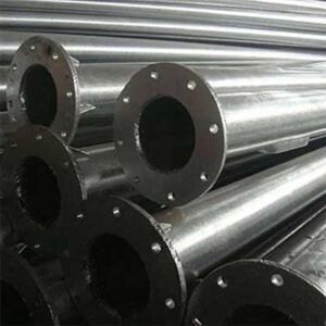 Hollow Section Galvanized Steel Pipe Steel Pole